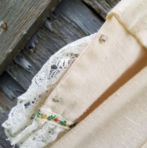 Hoot Owl 60s 70s Vintage Wedding Dress - Picture 2 of 8